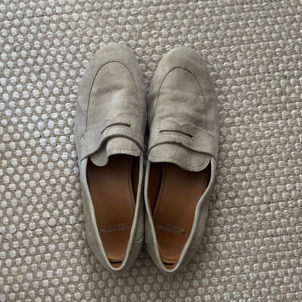 Vagabond Suede Loafers